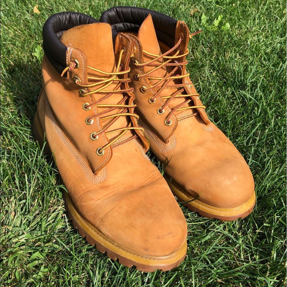 Timberland Premium 6-Inch Waterproof Boots in Wheat Nubuck #10061024